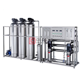 2000LPH σύστημα βιομηχανικής αντίστροφης όσμωσης / σύστημα φιλτραρίσματος νερού RO προς πώληση