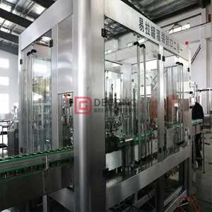 ανθρακούχων αναψυκτικών γεμίσματος εργοστάσιο συσκευασίας αυτόματη σκάφη παραγωγής κονσερβών μπύρας μηχανή παραγωγής