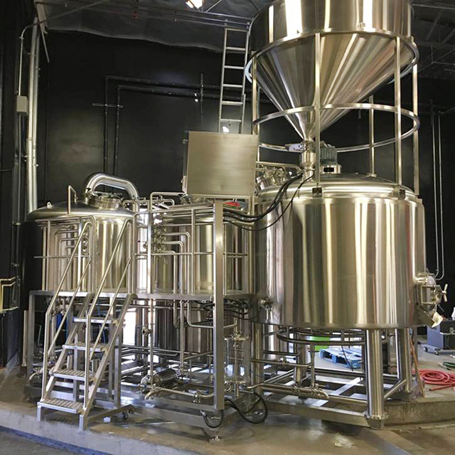 15HL Βιομηχανική Μεταχειρισμένη Γραμμή Παραγωγής Μπύρας Ζυθοποιίας 304 από Ανοξείδωτο Ατσάλι